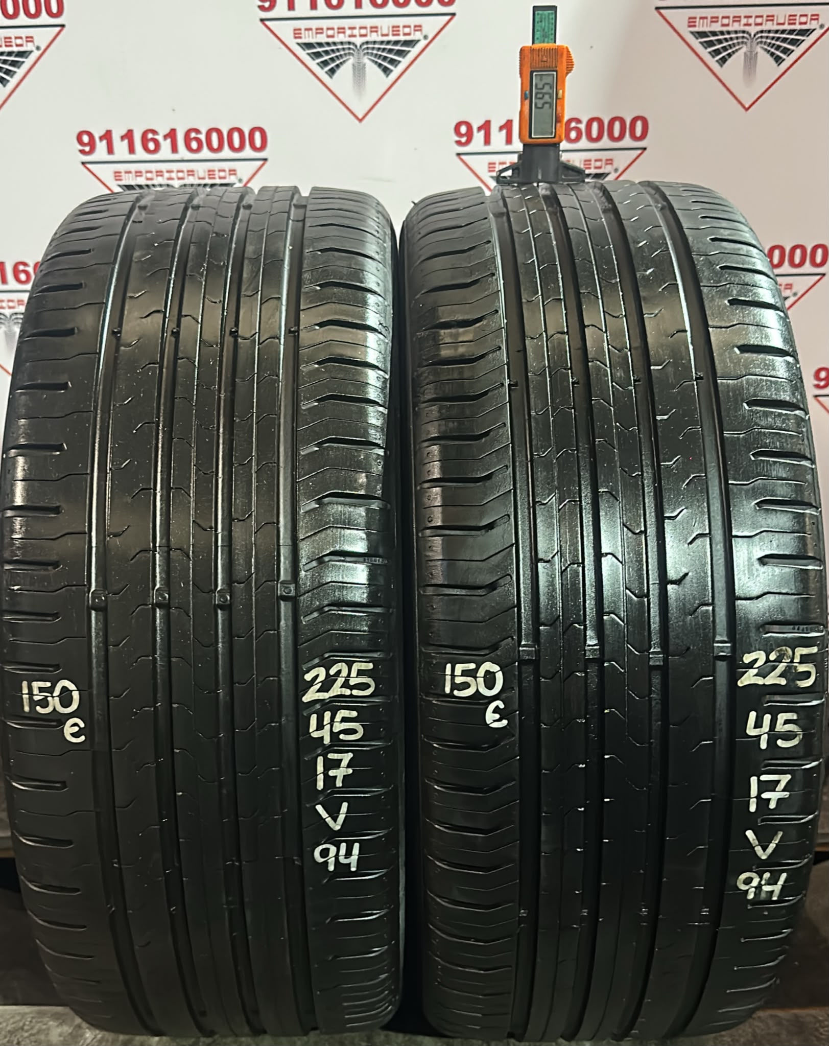 CONTINENTAL CONTIECOCONTACT 5 USADO  225/45 R17 94 V